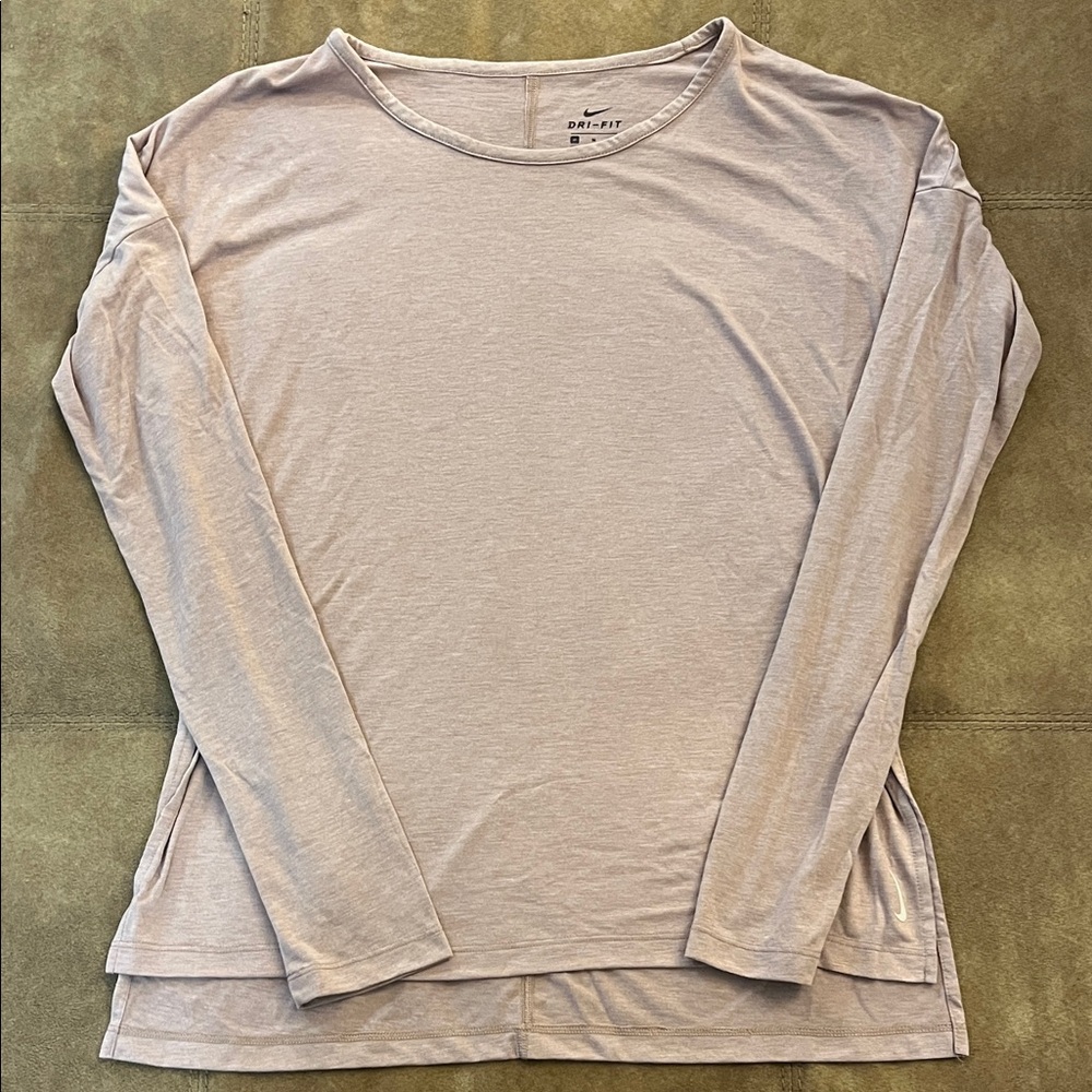 Nike Women's Long Sleeve Tee - Mauve